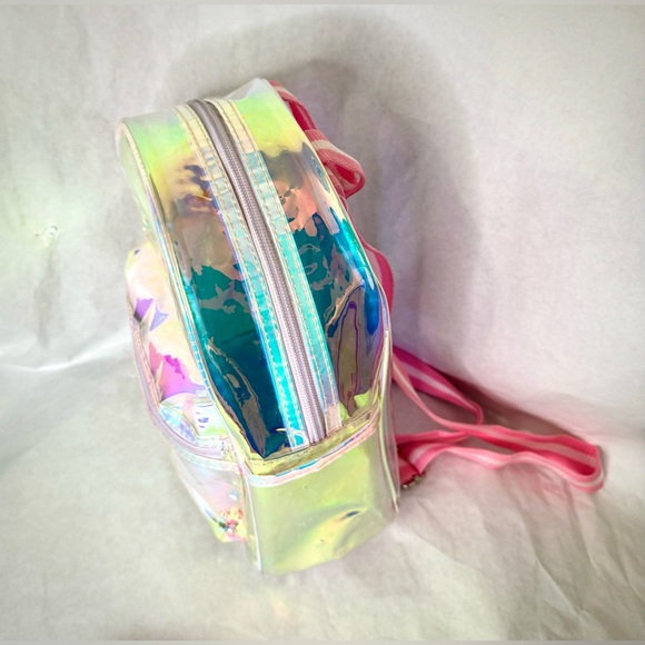 Translucent Backpack with confetti Beads - Picture 4 of 15